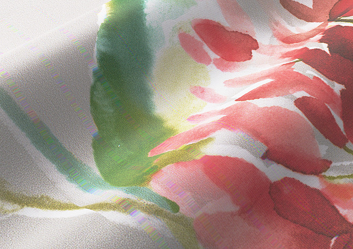 Floral (Blackout), Autumn - Twist&Fit Roller Blind - Image 4